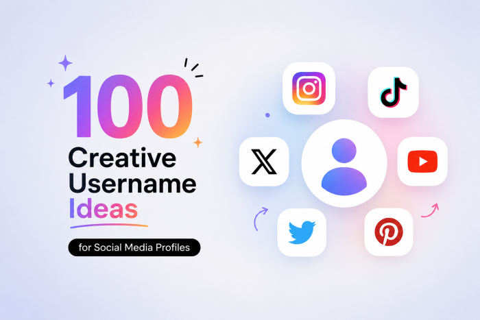 100 Creative Username Ideas for Social Media Profiles