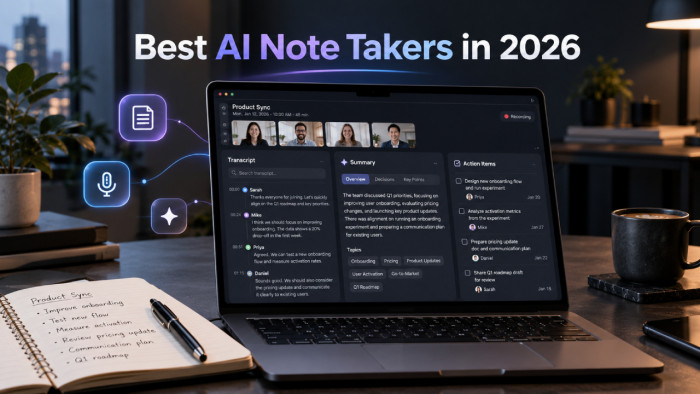 8 Best AI Note Takers in 2026, Without the Marketing