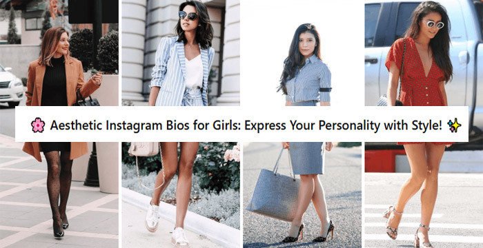 Aesthetic bio for Instagram for girl
