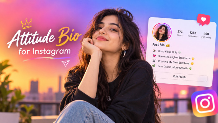 Attitude Bio for Instagram: Bold, Stylish and Unique Ideas That Stand Out