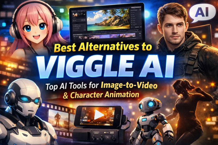 Best Alternatives to Viggle AI: Top AI Tools for Image-to-Video & Character Animation