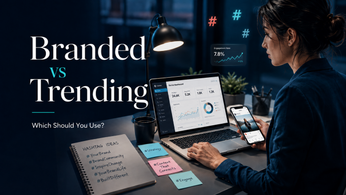 Branded vs Trending Hashtags: Which Should You Actually Use?
