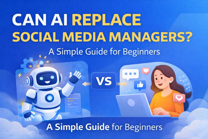 Can AI Replace Social Media Managers? A Simple Guide for Beginners