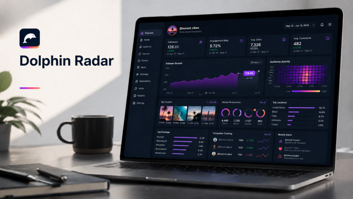 Dolphin Radar Features: Everything You Can Track on Instagram