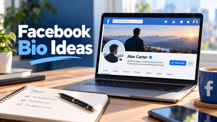 Facebook Bio Ideas for Entrepreneurs, Freelancers and Professionals