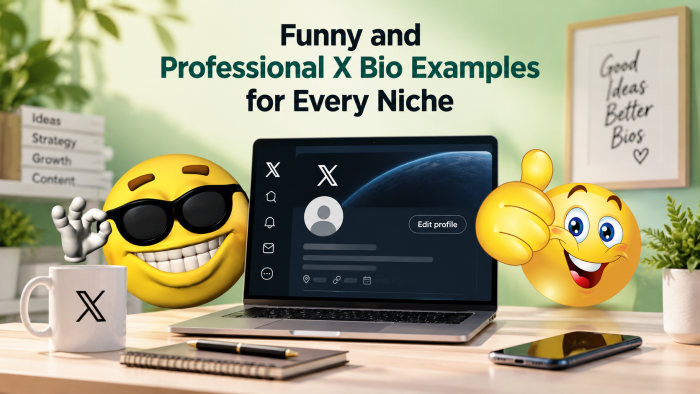 Funny and Professional X Bio Examples for Every Niche
