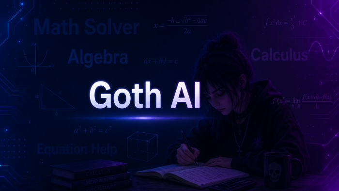Goth AI Math Problem Solver