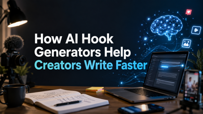 How AI Hook Generators Help Creators Write Faster