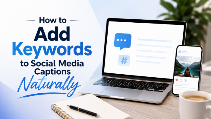 How to Add Keywords to Social Media Captions Naturally