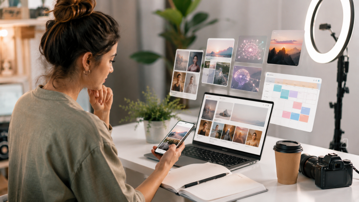 How to Create Social Media Content Using Free AI Tools