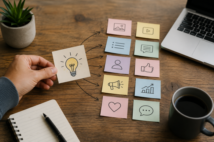 How to Turn One Idea Into 10 Social Media Posts