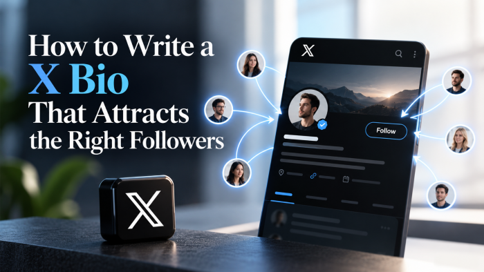 How to Write a X Bio That Attracts the Right Followers