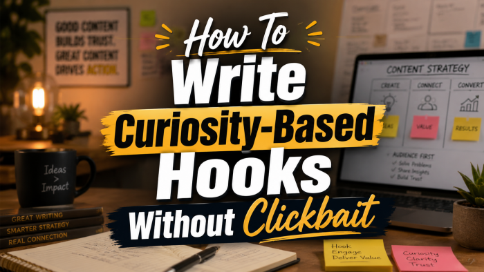 How To Write Curiosity-Based Hooks Without Clickbait