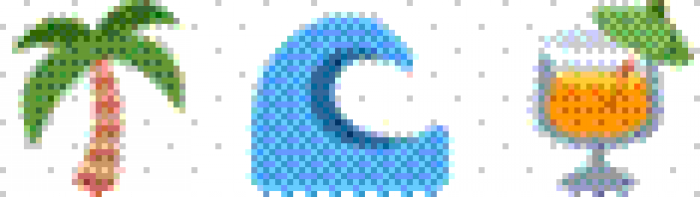 Title: 🌴 🌊 🍹 - Description: emoji combination