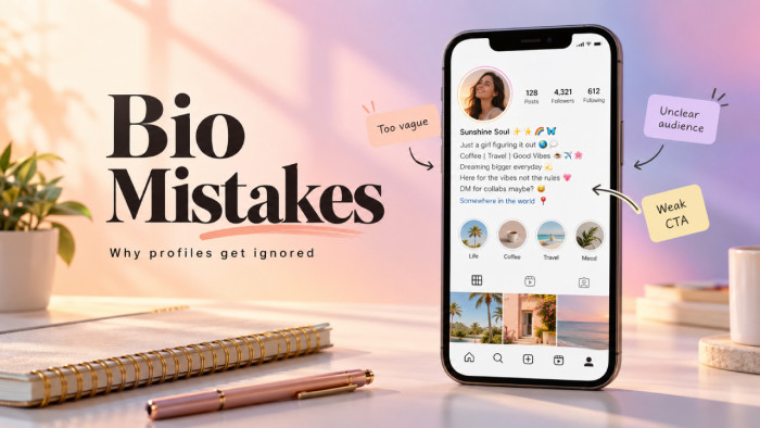 Instagram Bio Mistakes That Make Your Profile Easy to Ignore