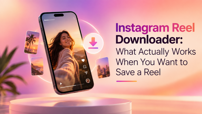 Instagram Reel Downloader: What Actually Works When You Want to Save a Reel