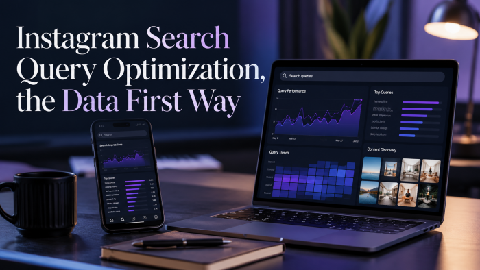 Instagram Search Query Optimization, the Data First Way