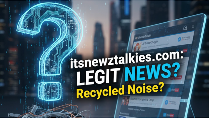 itsnewztalkies.com’s Credibility in the AI Era