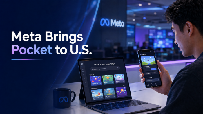 Meta Brings Pocket AI Game-Making App to U.S. Users