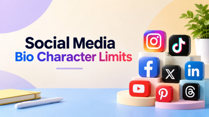 Social Media Bio Character Limits: A Platform-by-Platform Guide
