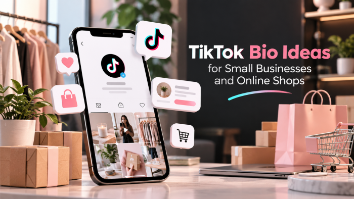 TikTok Bio Ideas for Small Businesses and Online Shops