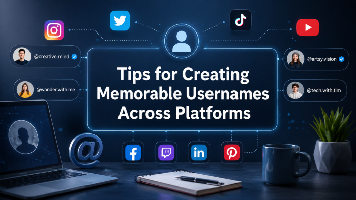Tips for Creating Memorable Usernames Across Platforms