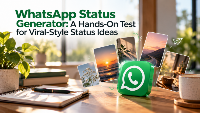 WhatsApp Status Generator: A Hands-On Test for Viral-Style Status Ideas