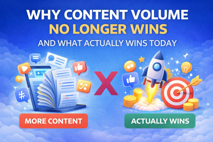 Why Content Volume No Longer Wins and What Actually Wins Today